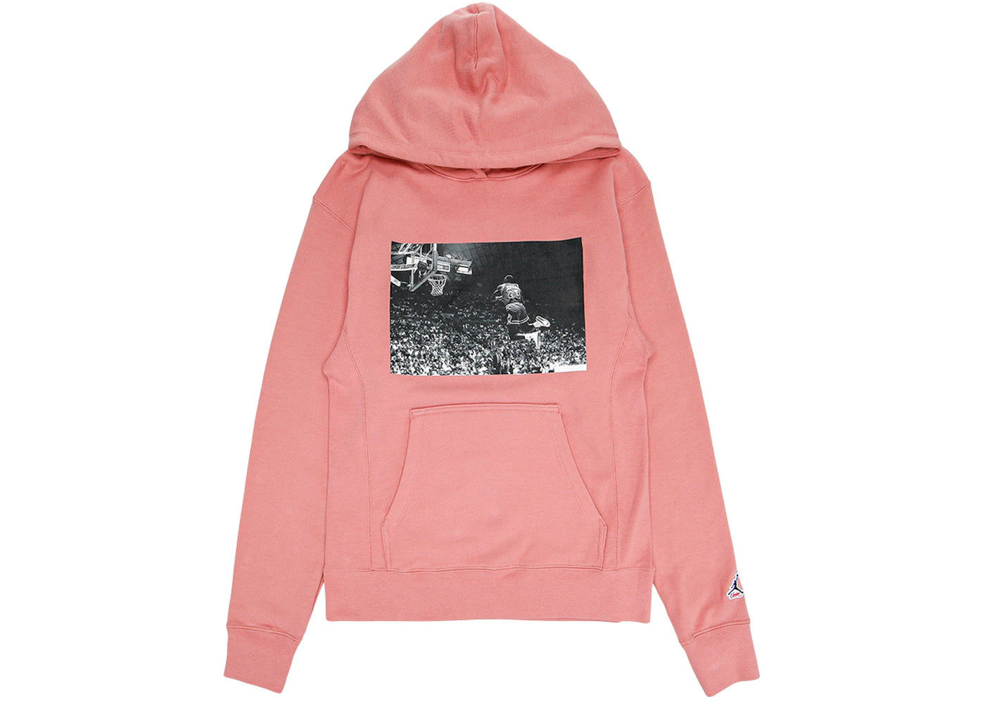 Jordan x Union Flying High Hooded Sweatshirt Rust Pink