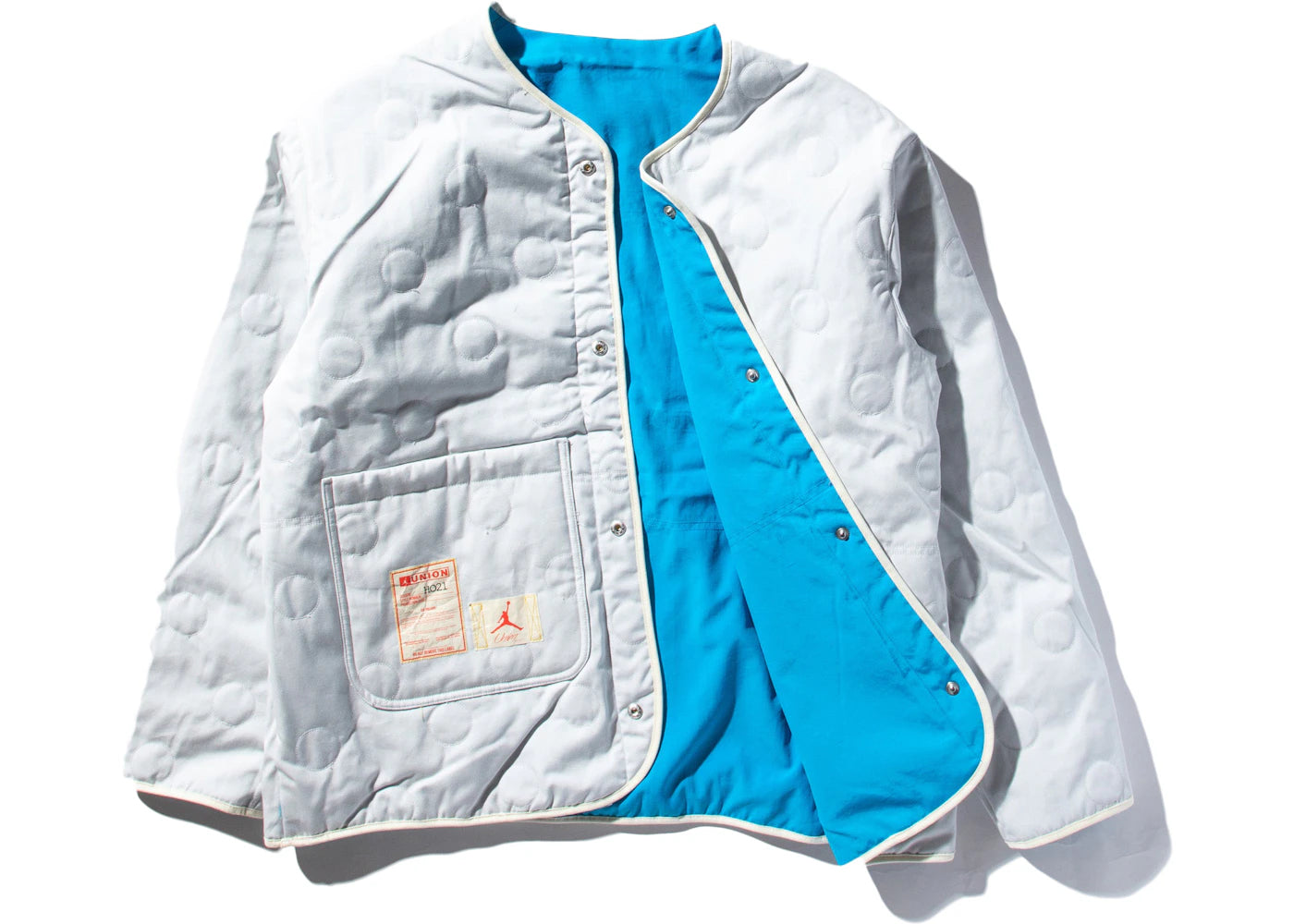 Jordan x Union M J LINER Jacket Equator Blue/Photon Dust
