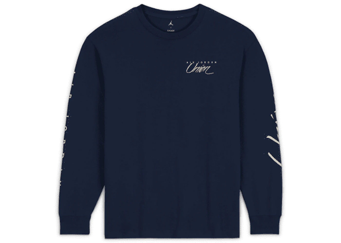 Jordan x Union MJ L/S Tee (Asia Sizing) College Navy/Coconut Milk