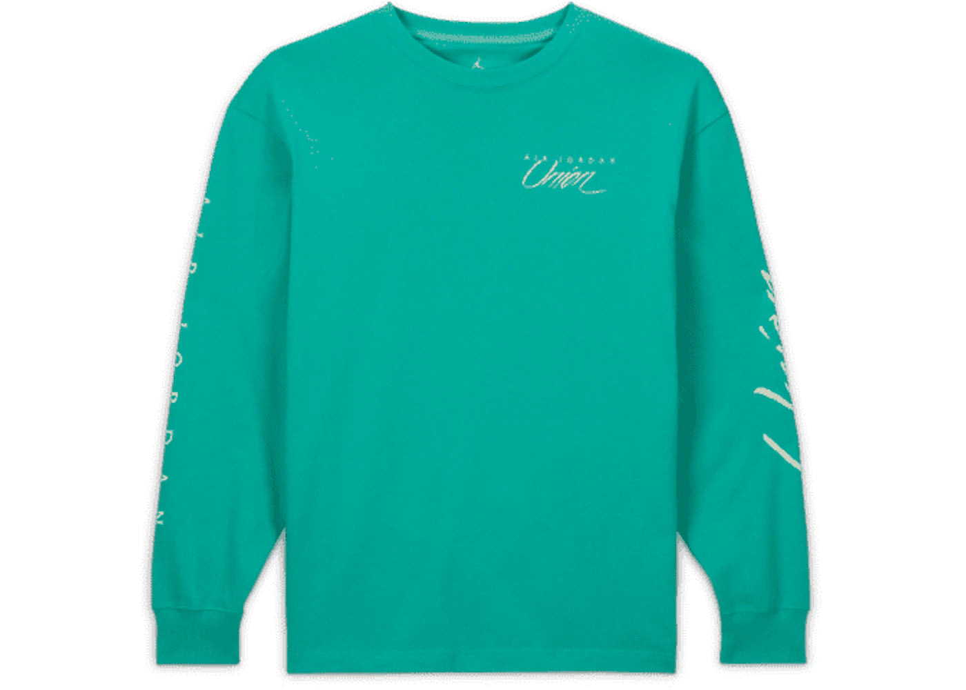Jordan x Union MJ L/S Tee (Asia Sizing) Kinetic Green/White