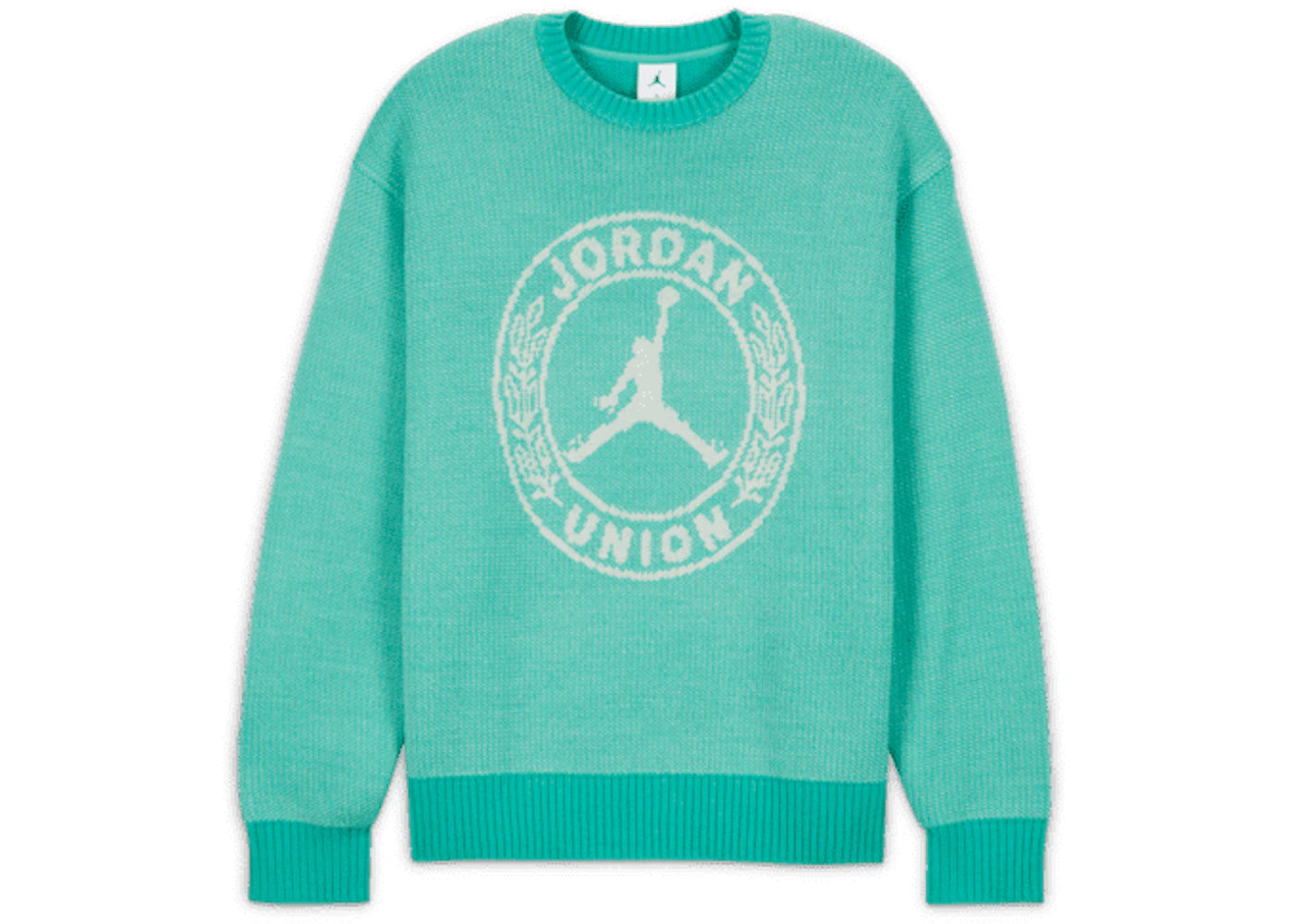 Jordan x Union MJ Sweater (Asia Sizing) Kinetic Green/White
