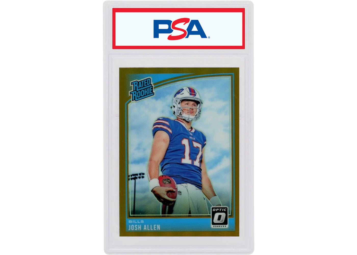 Josh Allen 2018 Panini Donruss Optic Rookie Bronze #154 (PSA or BGS Graded)