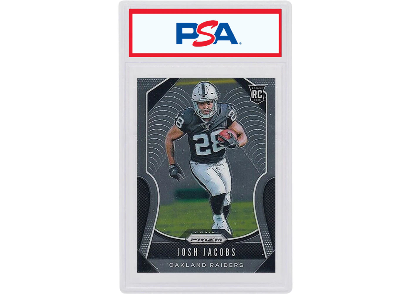 Josh Jacobs 2019 Panini Prizm Rookie #323 (PSA or BGS Graded)
