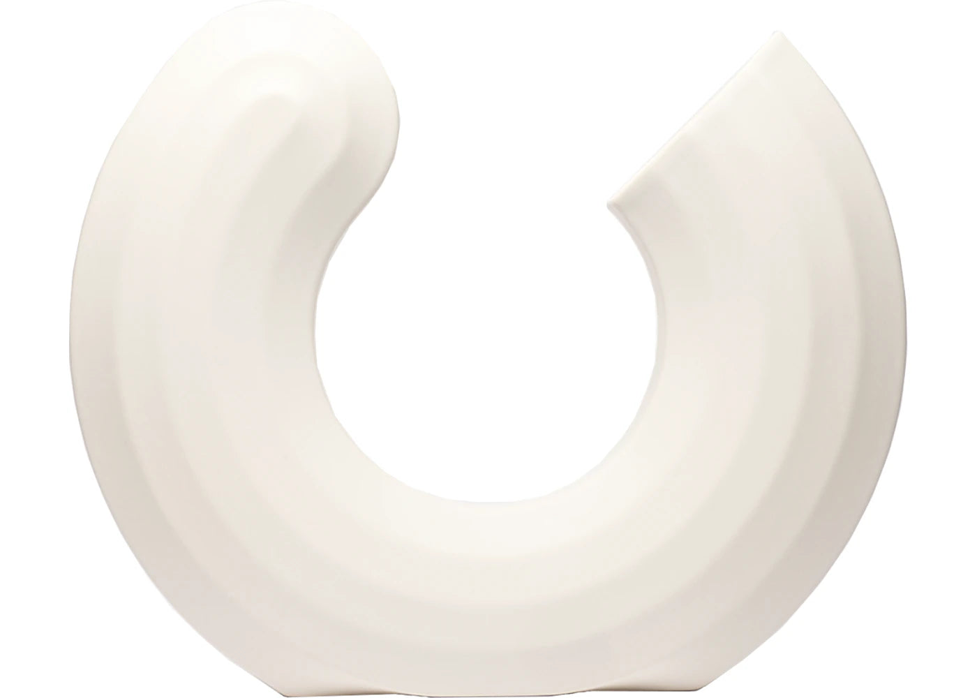 Josh Sperling We All Make The Flowers Grow Porcelain Vase White