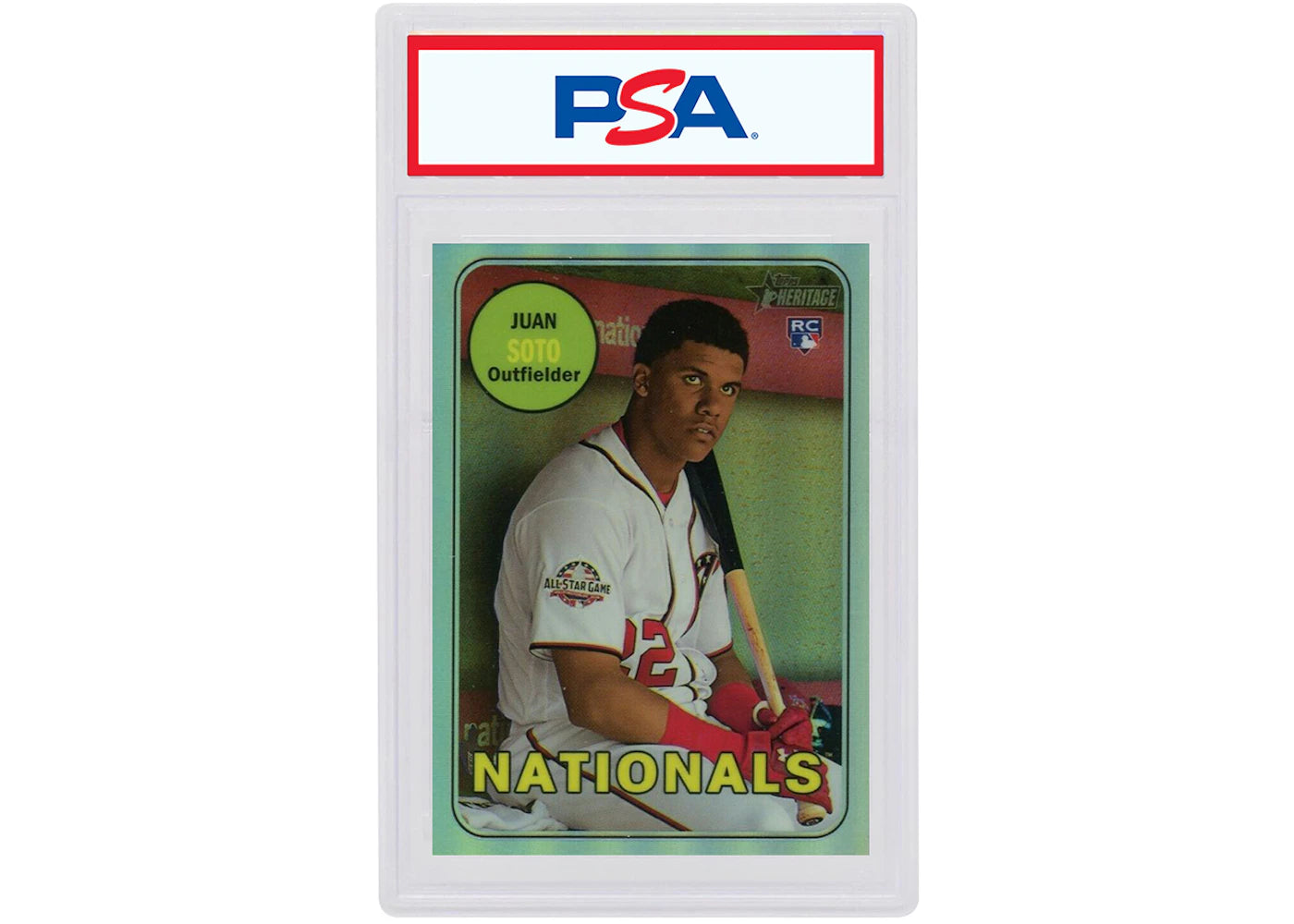Juan Soto 2018 Topps Heritage Rookie #502 (PSA or BGS Graded)
