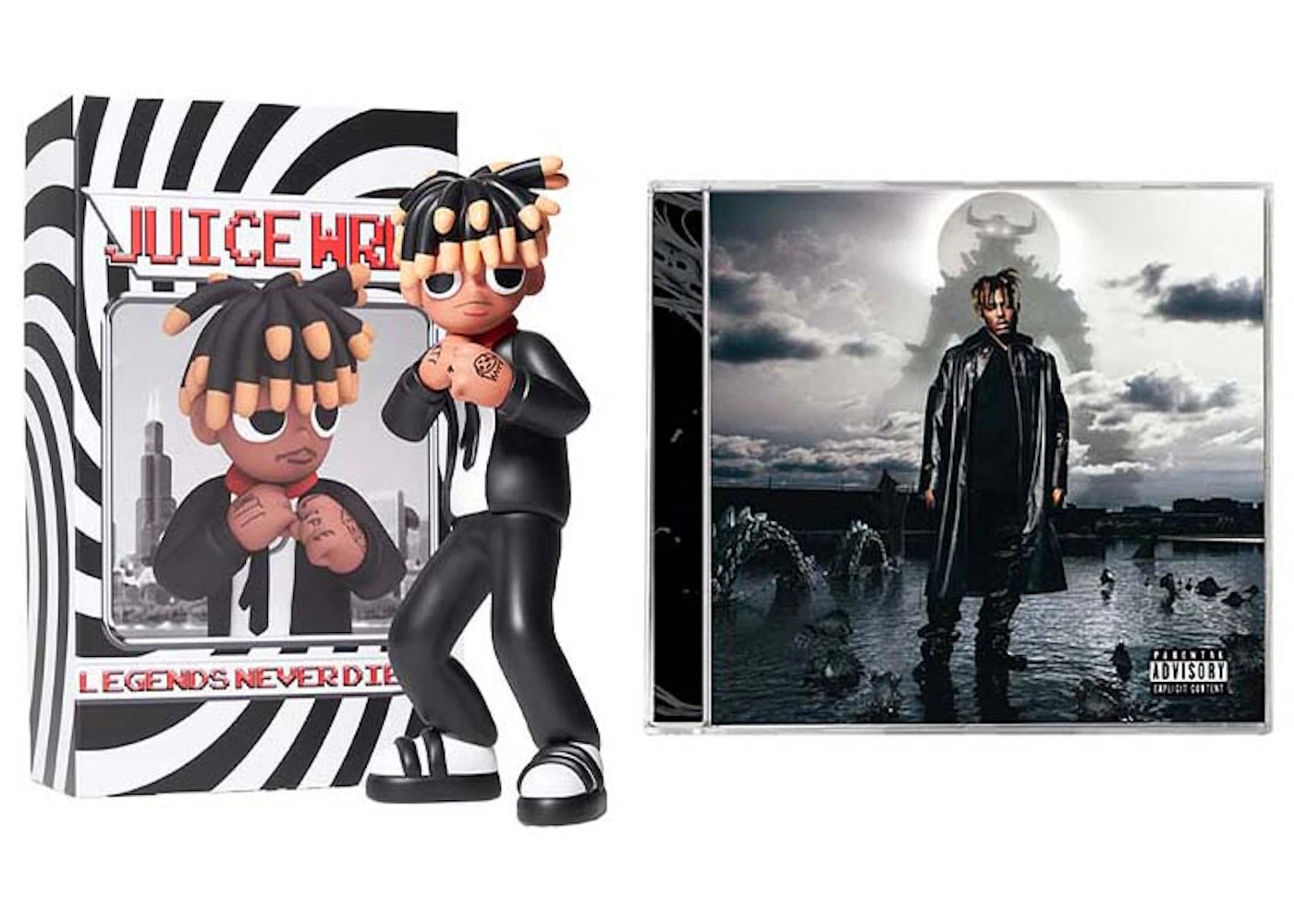 Juice Wrld Vinyl Figure + CD Box Set