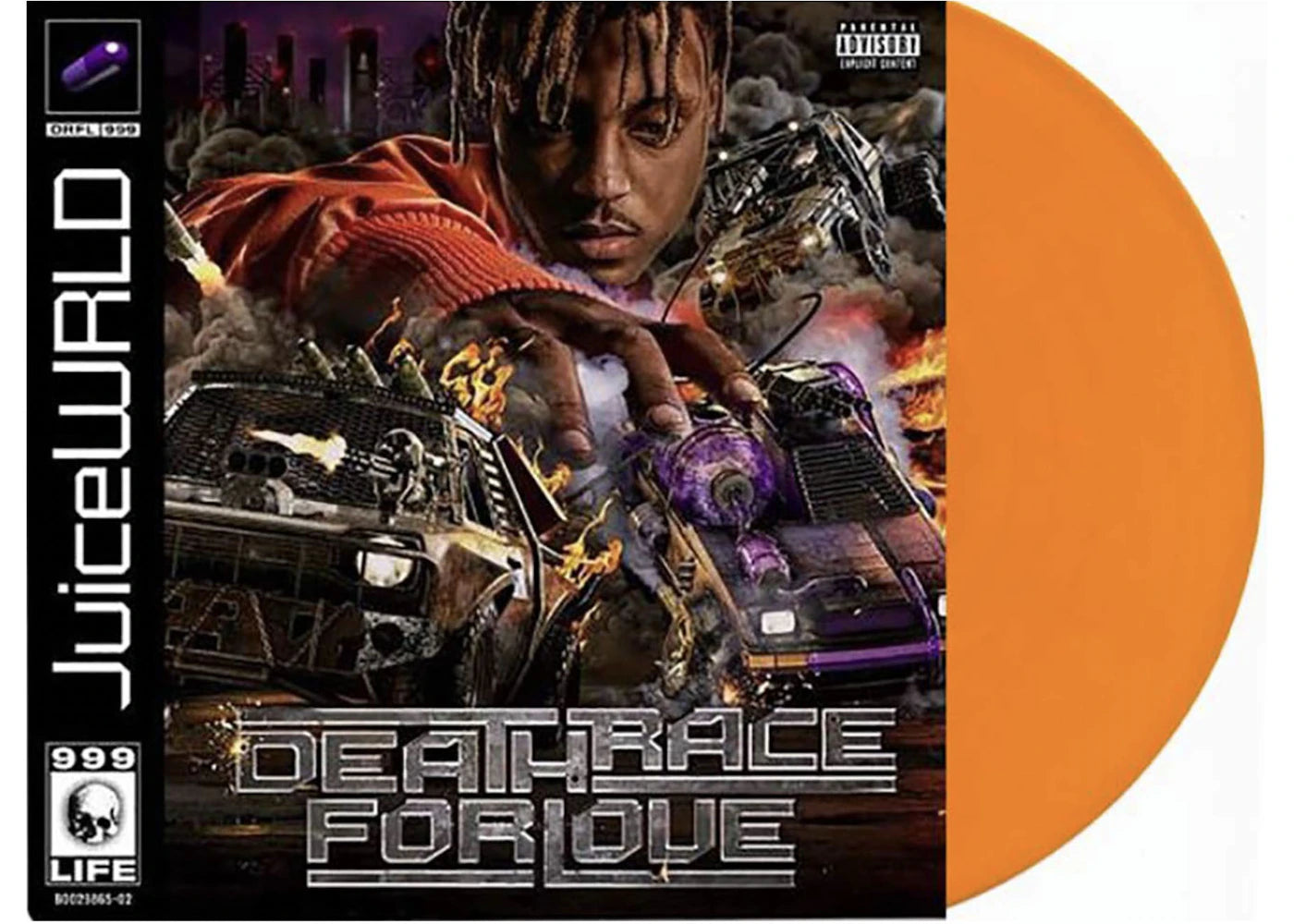 Juice Wrld Death Race For Love Urban Outfitters Exclusive 2XLP Vinyl (Edition of 2000) Orange