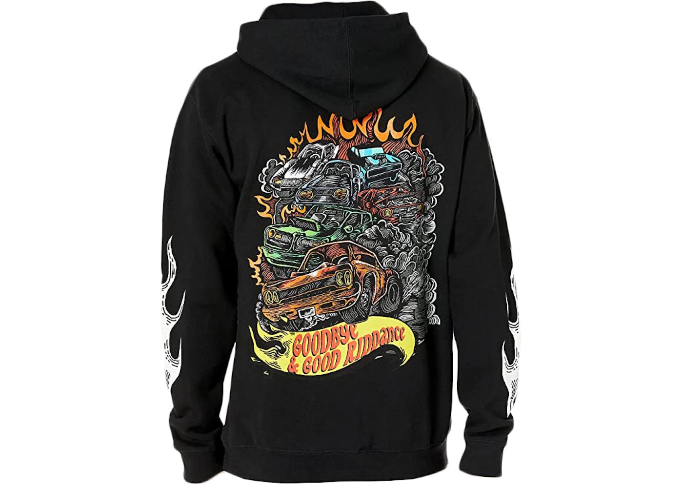 Juice Wrld Pit Crew Hoodie Black