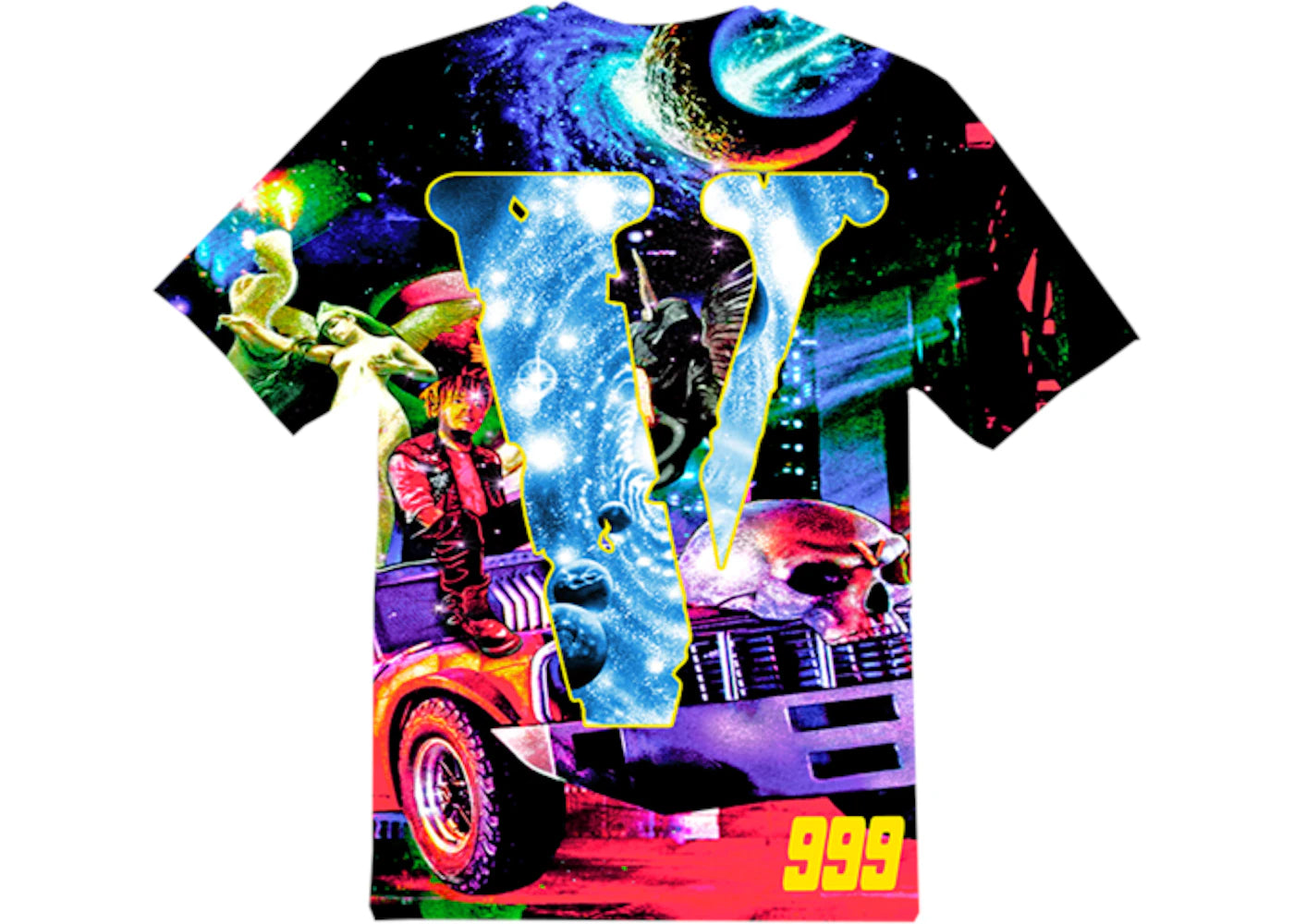 Juice Wrld x Vlone Cosmic T-shirt Black