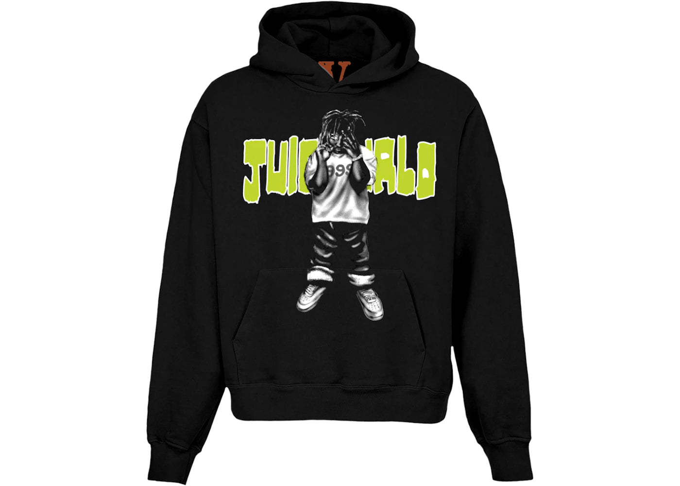 Juice Wrld x Vlone MOTY Hoodie Black
