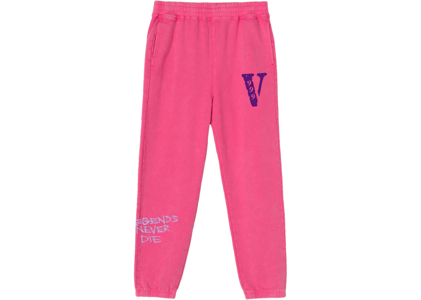 Juice Wrld x Vlone Sweatpants Pink