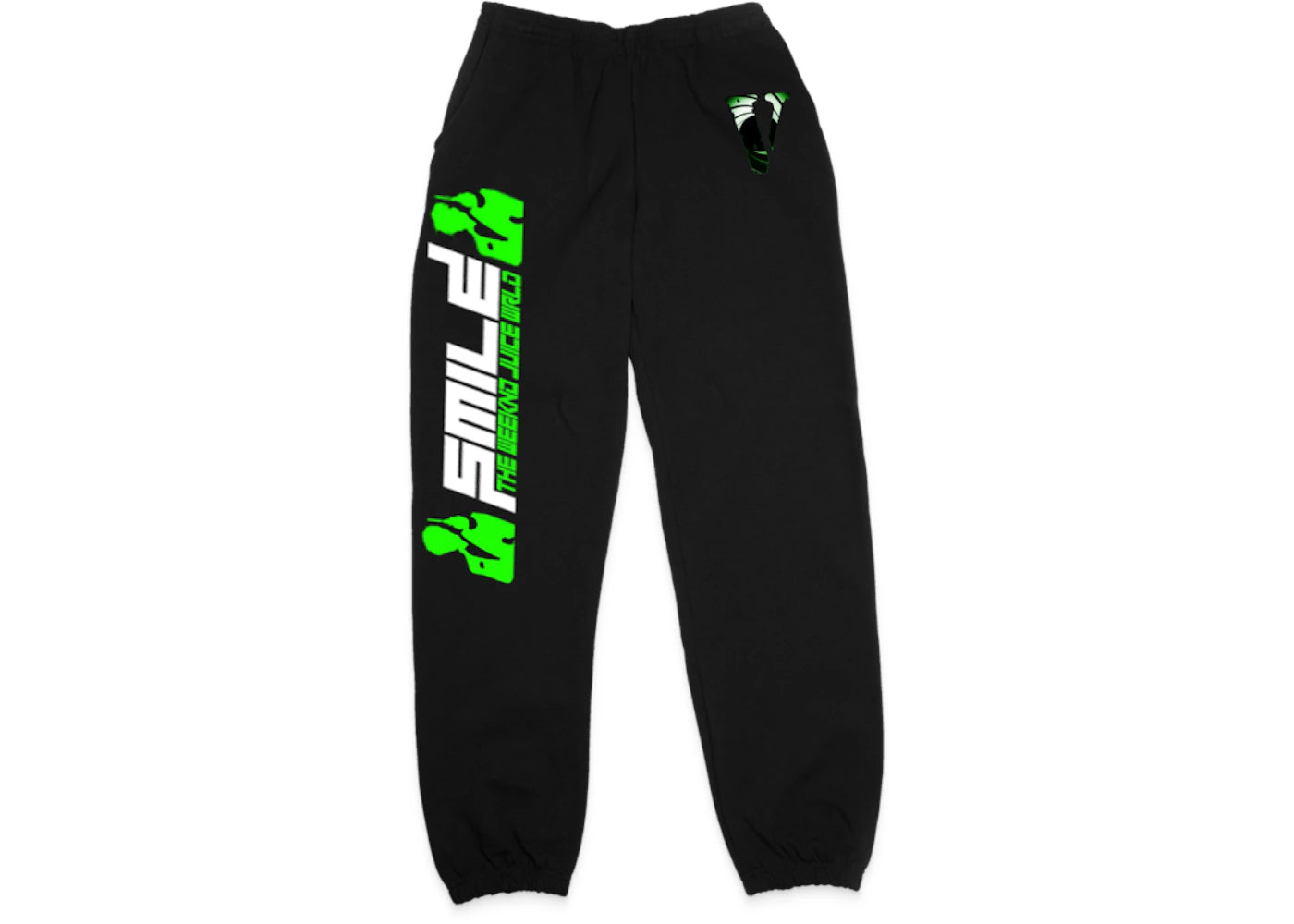 Juice Wrld x XO x Vlone Double Agent Sweatpants Black