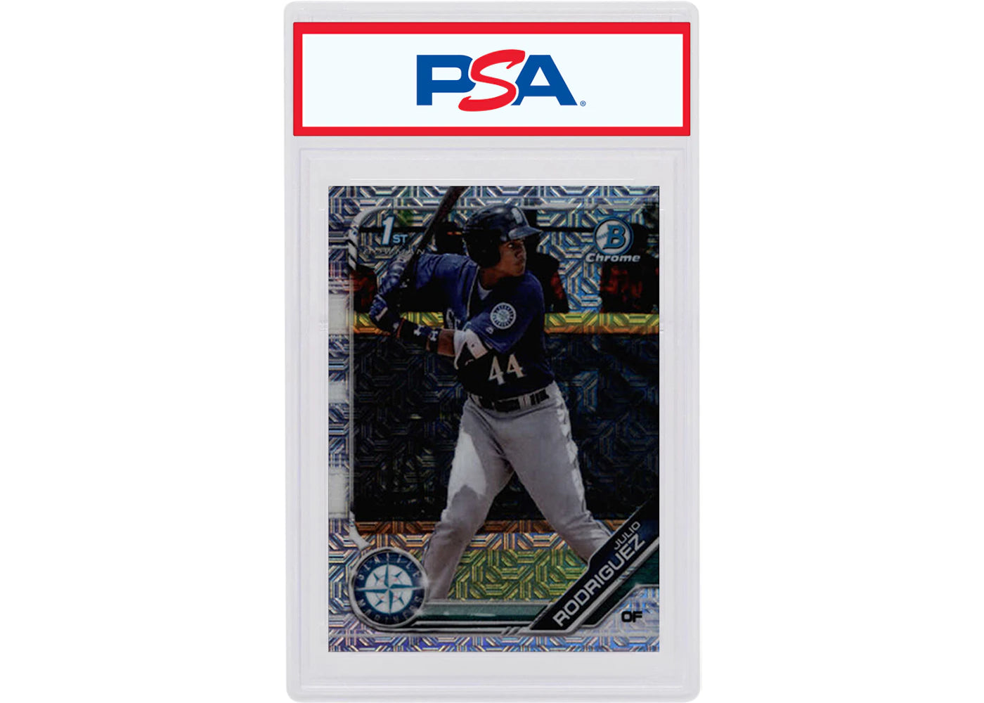 Julio Rodriguez 2019 Bowman Mega Box Chrome #33 (PSA or BGS Graded)
