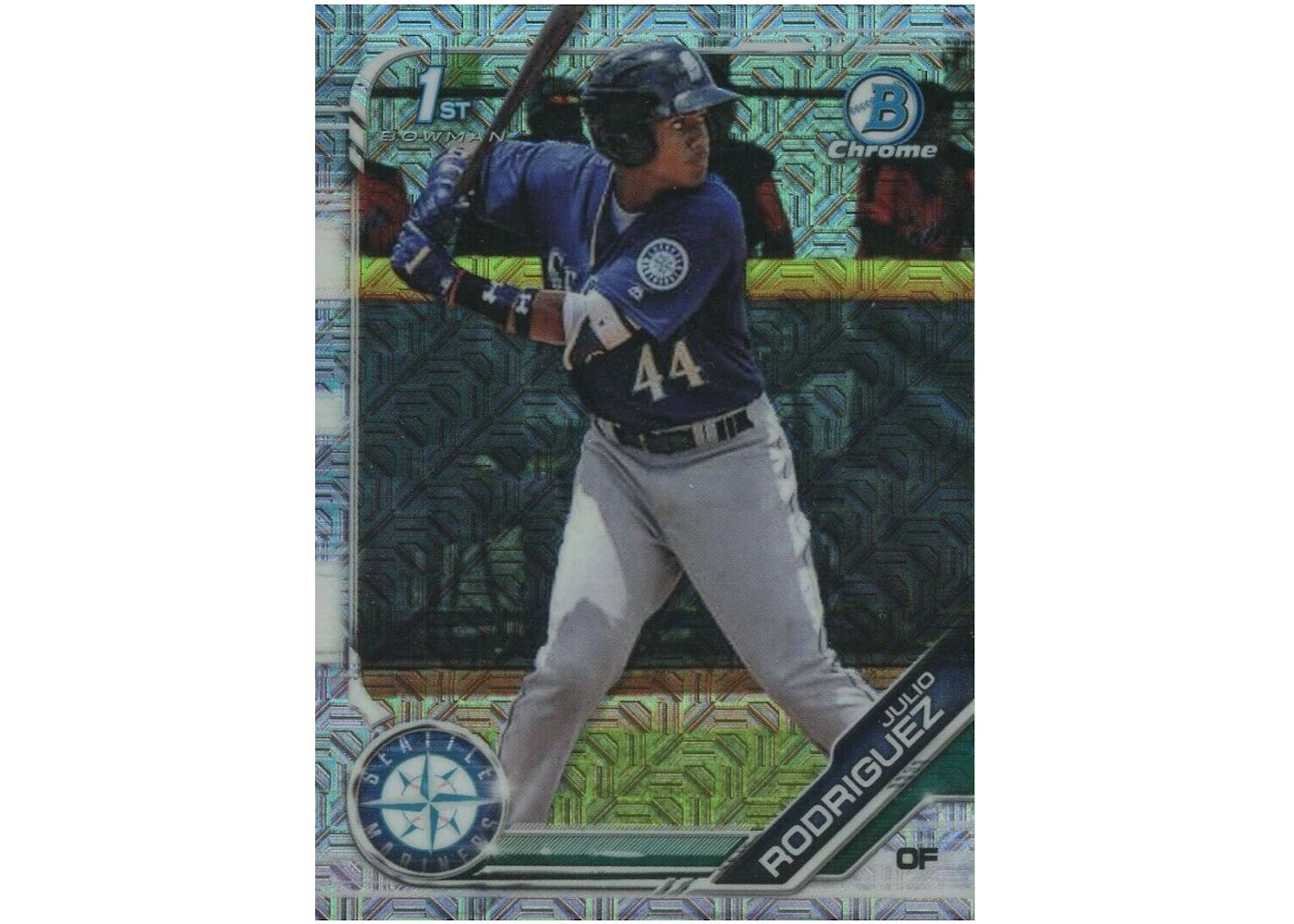 Julio Rodriguez 2019 Bowman Mega Box Chrome Prospects Mojo #BCP-33 (Ungraded)