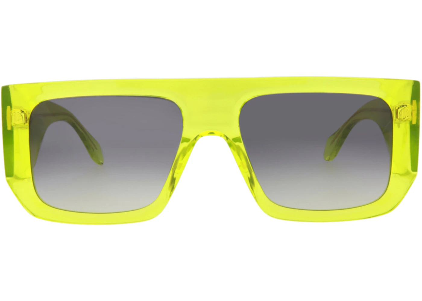 Just Cavalli Navigator-Frame Acetate Sunglasses Green Green Smoke (SJC022K-56-0998)