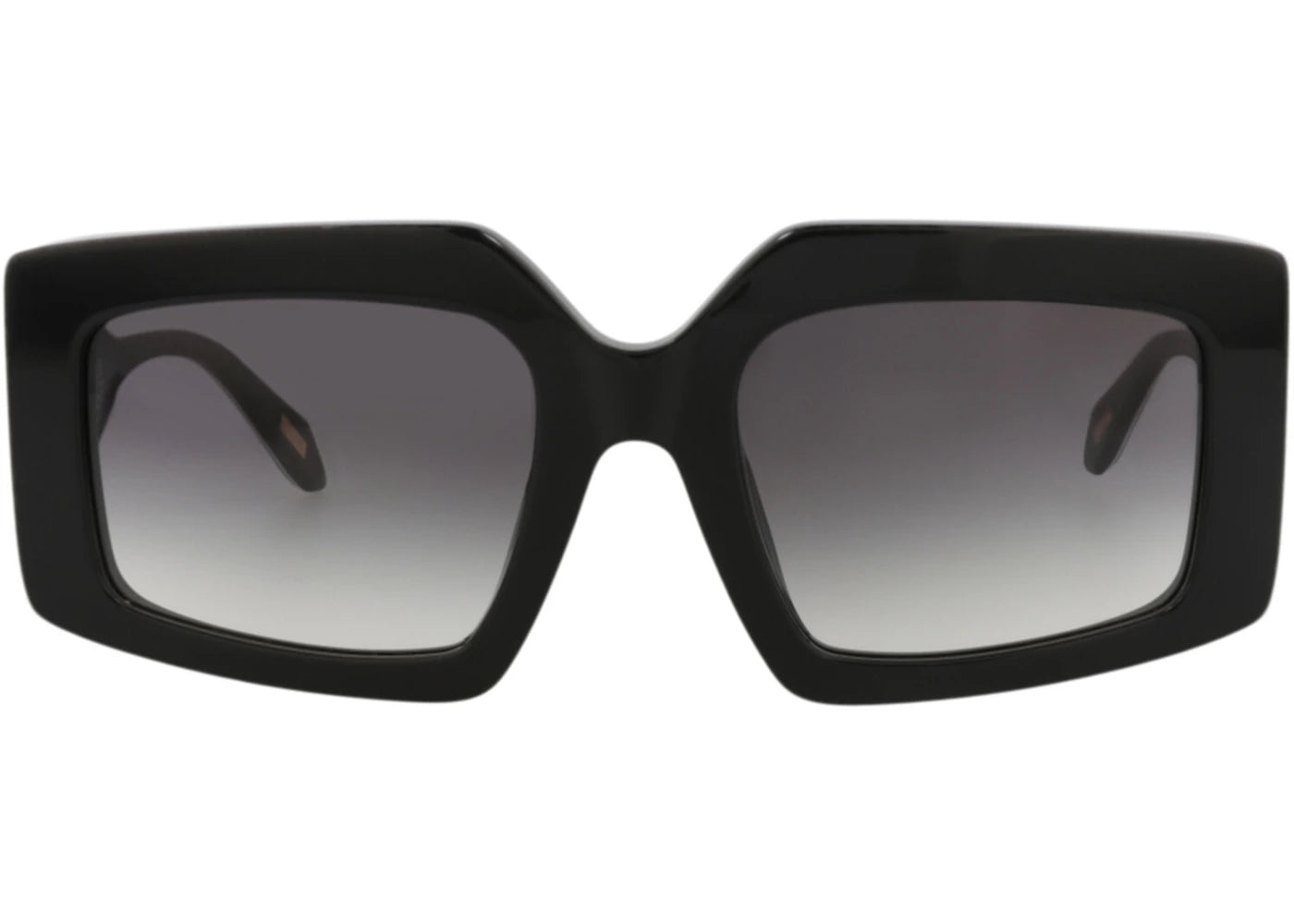 Just Cavalli Square-Frame Acetate Sunglasses Black Black Smoke (SJC020-54-0700)