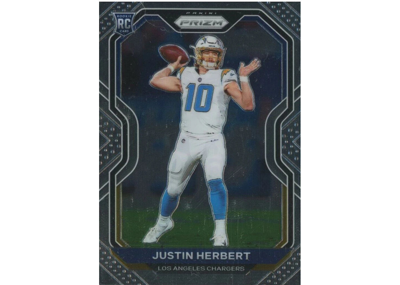 Justin Herbert 2020 Panini Prizm Rookie #325 (Ungraded)