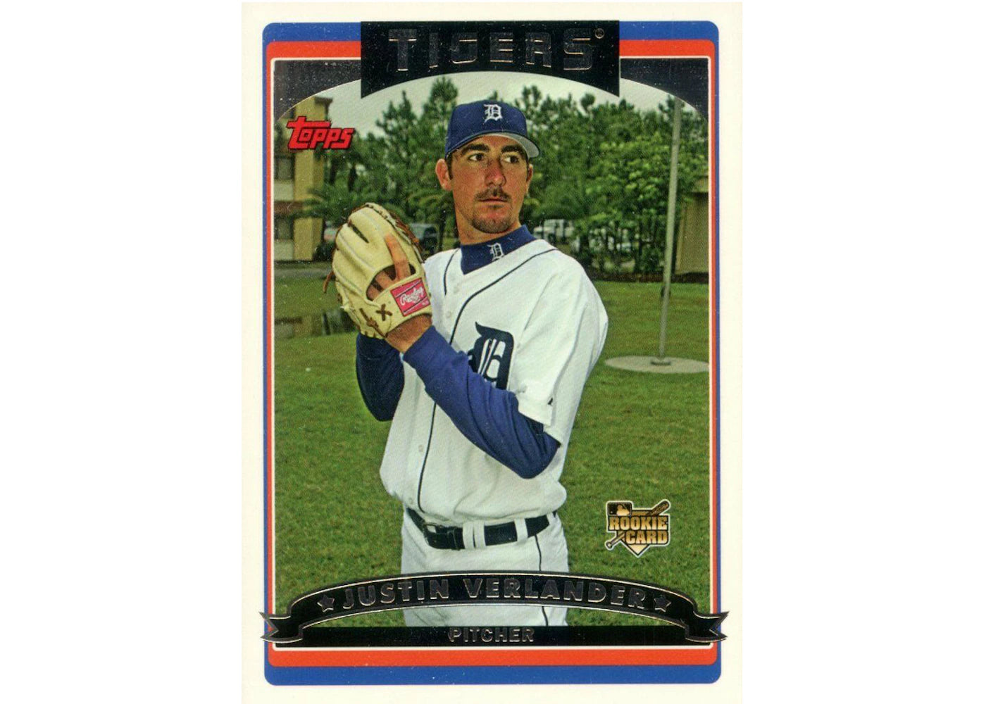 Justin Verlander 2006 Topps Rookie #641 (Ungraded)