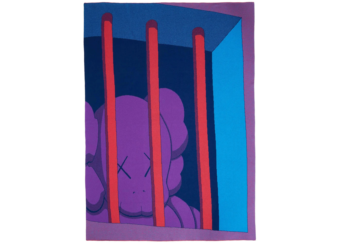 KAWS 100% Cashmere Blanket 2023 Print Blanket (Signed, Edition of 85)