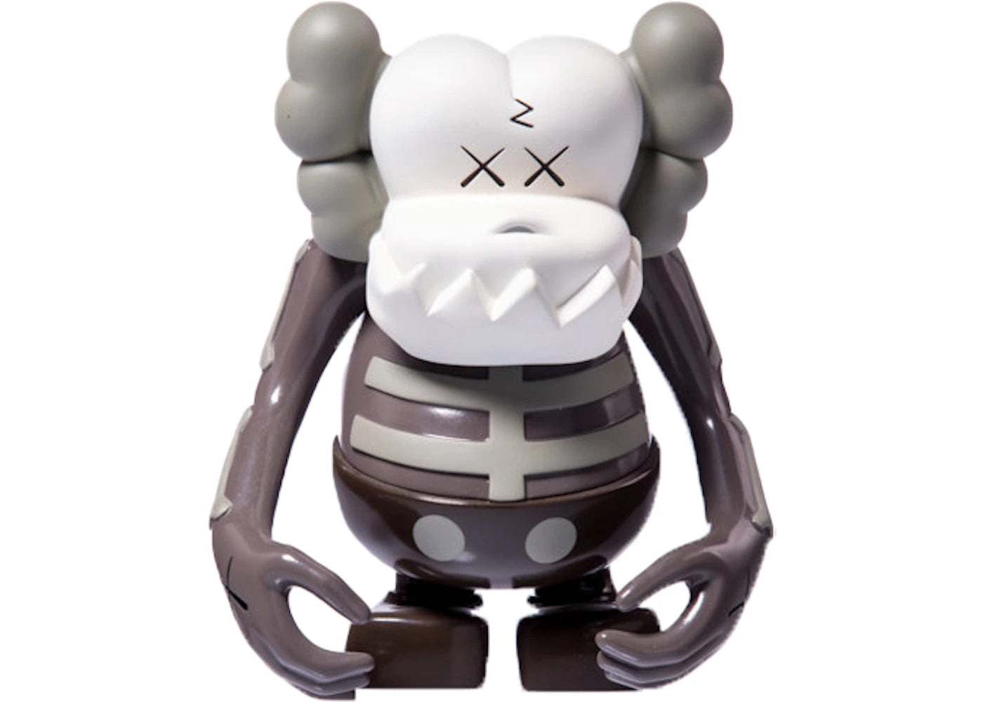 KAWS Bounty Hunter Skull Kun Vinyl Figure Brown