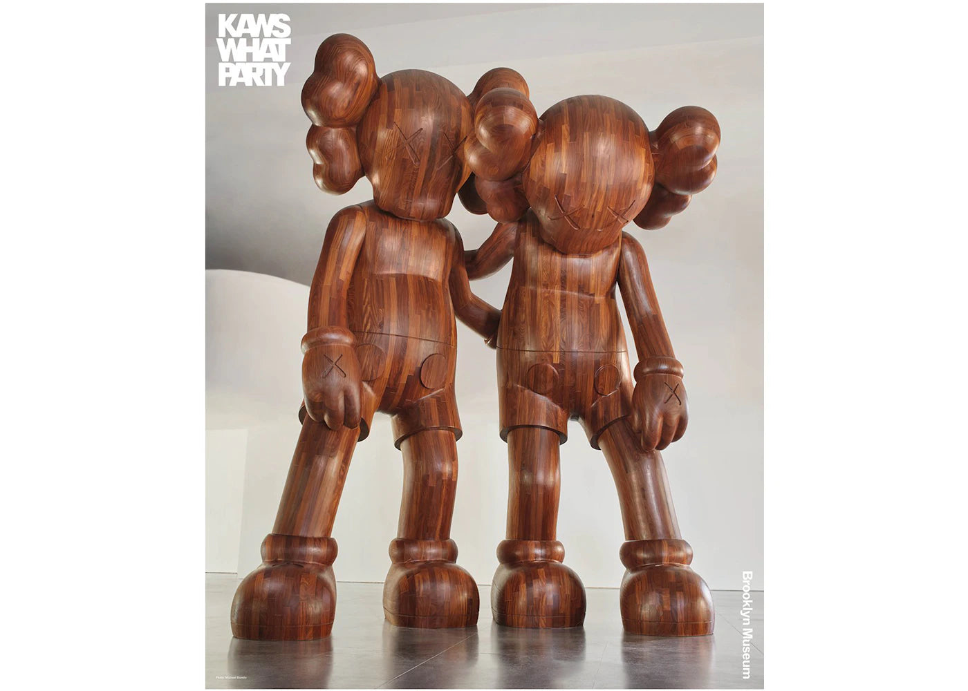 KAWS Brooklyn Museum ALONG THE WAY Poster