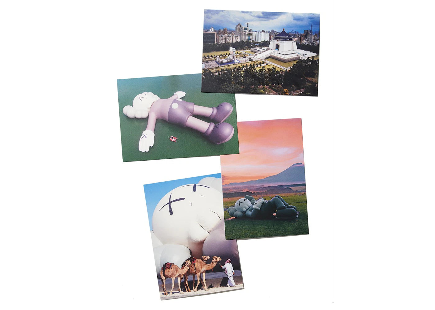 KAWS Brooklyn Museum HOLIDAY Postcard Set of 4