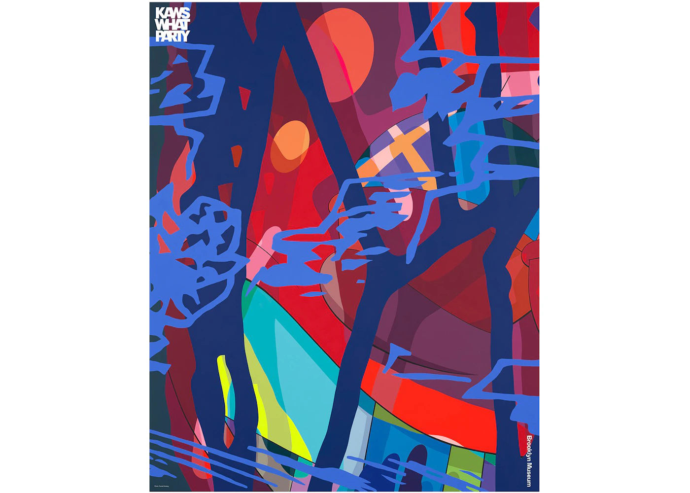 KAWS Brooklyn Museum SCORE YEARS Poster