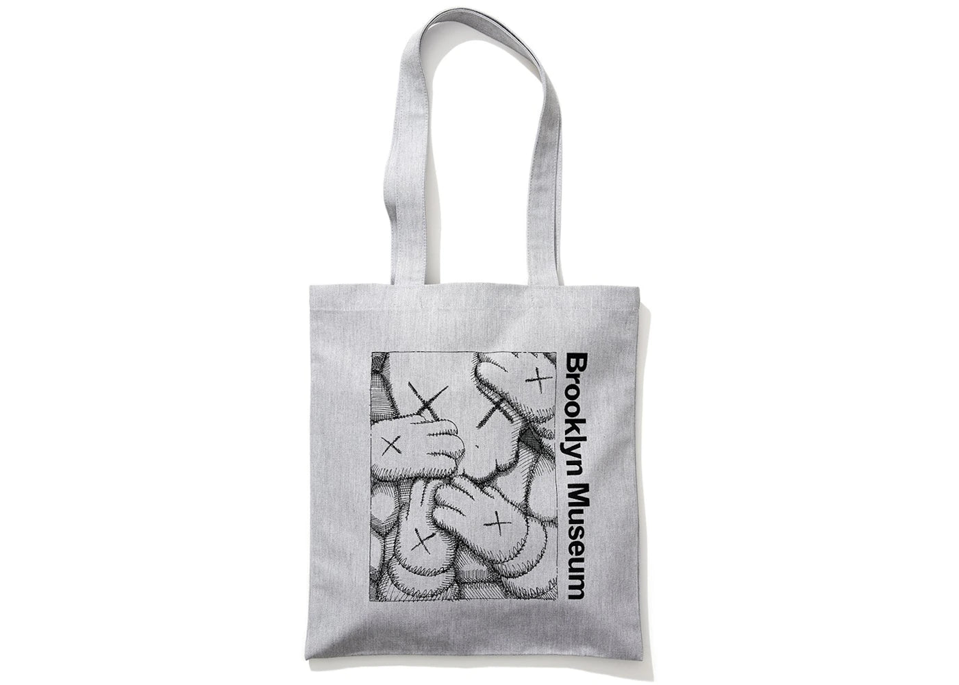 KAWS Brooklyn Museum Tote Grey