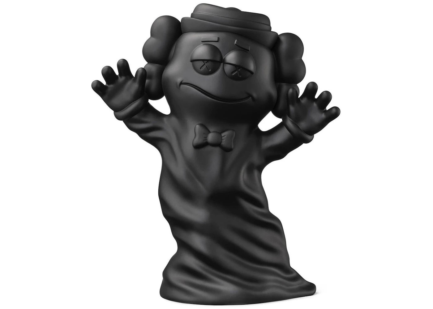 KAWS Cereal Monsters Boo Berry Figure Black