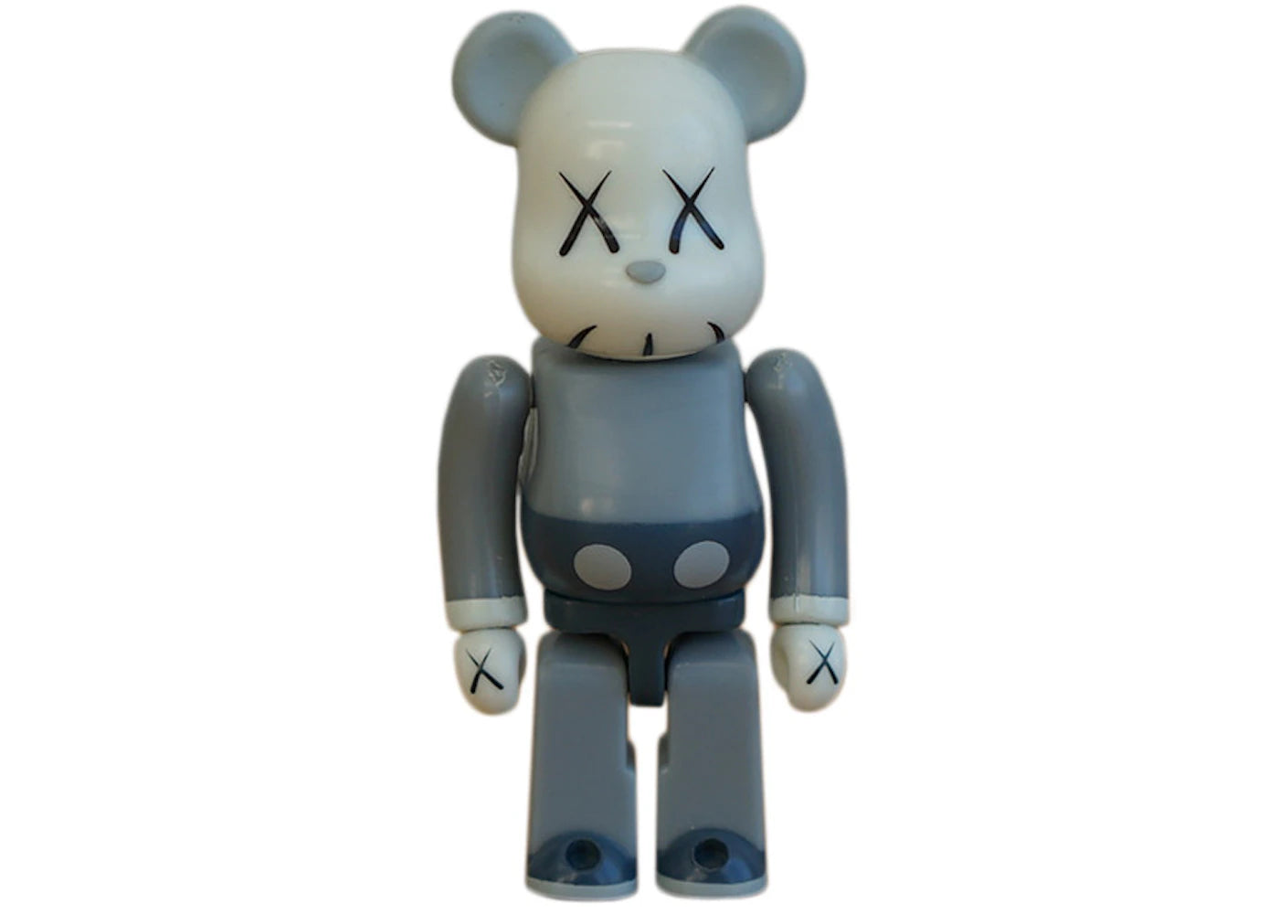 KAWS Companion Bearbrick 100% Grey/Blue