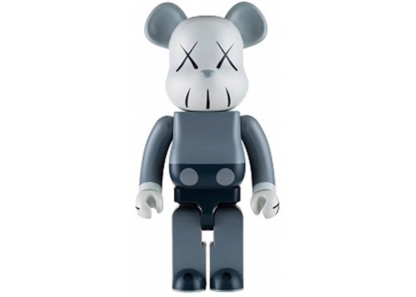 KAWS Companion Bearbrick 1000% Grey/Blue