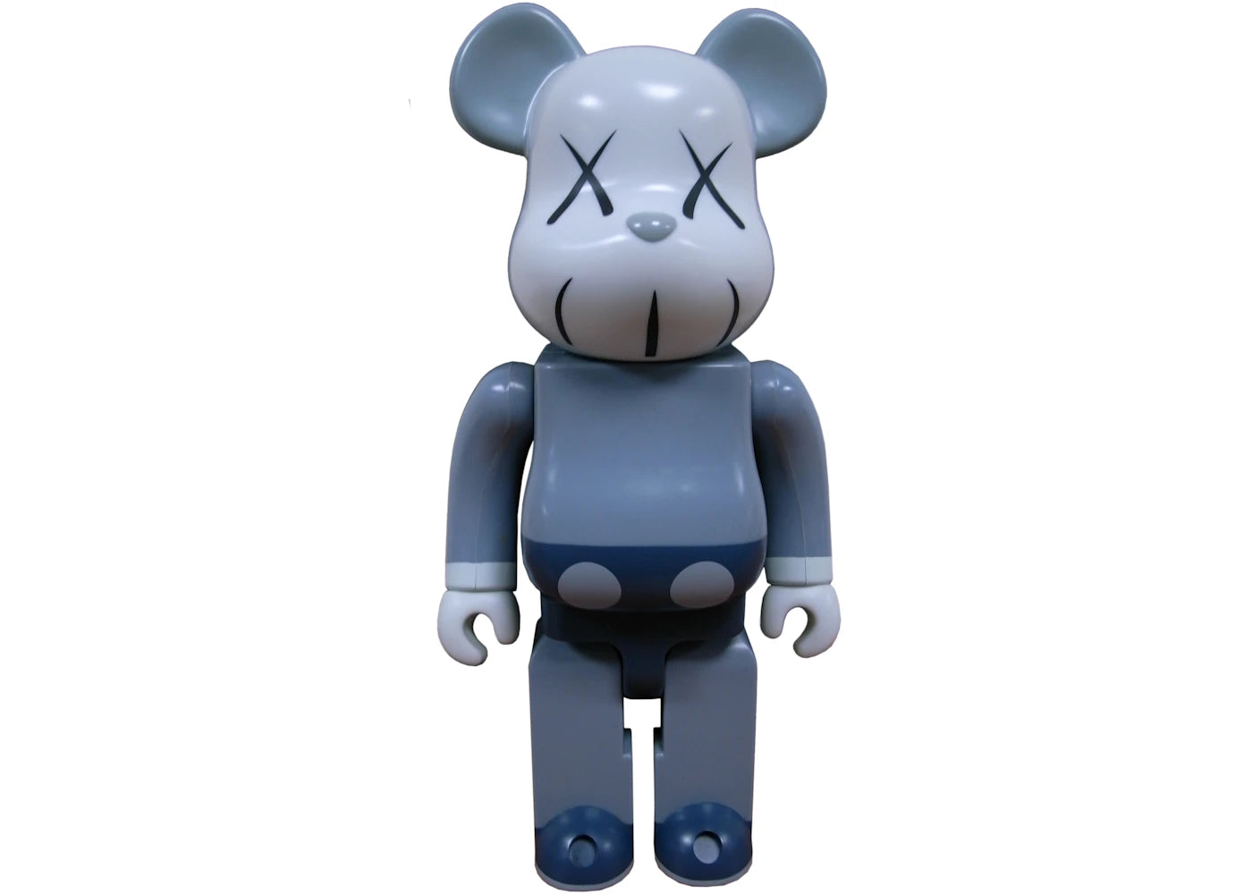 KAWS Companion Bearbrick 400% Grey/Blue