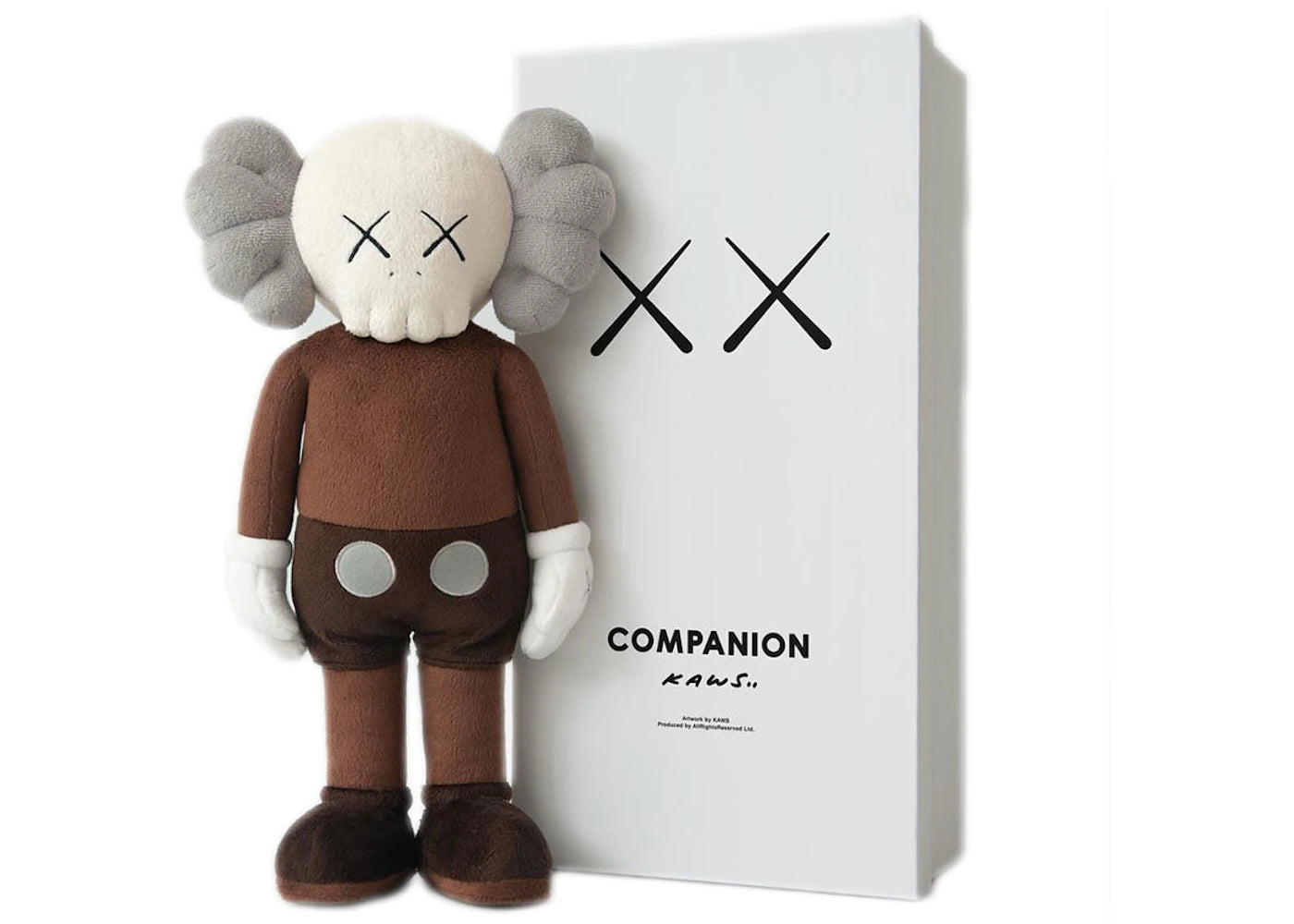 KAWS Companion Plush Brown