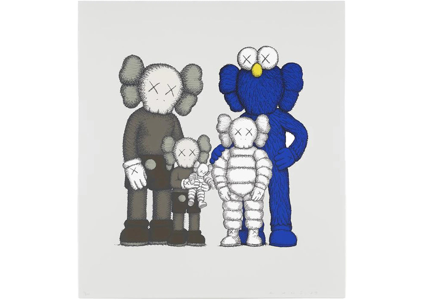 KAWS Family 2023 Print (Signed, Edition of 500)