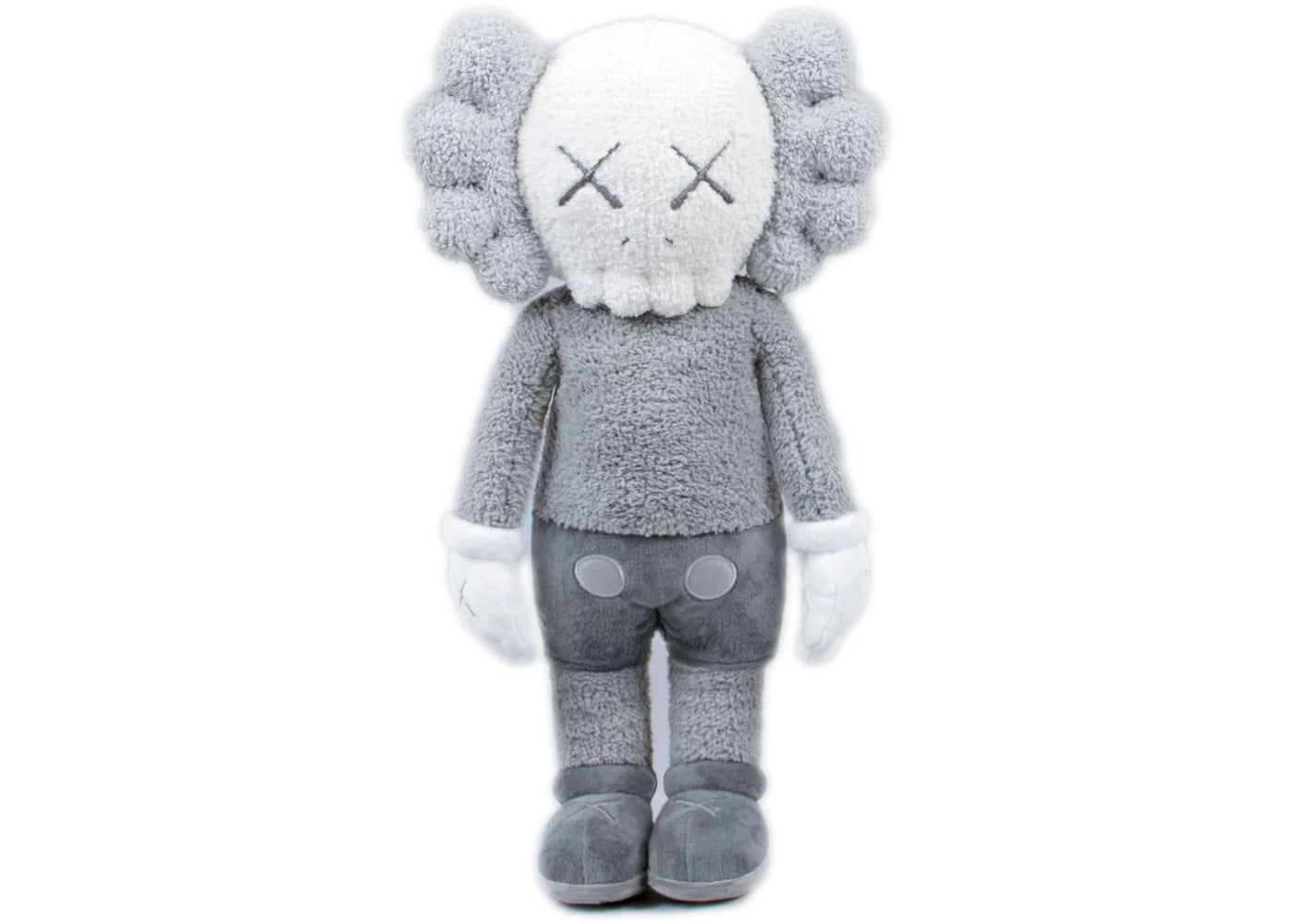 KAWS HOLIDAY Hong Kong Limited 20" Plush Grey