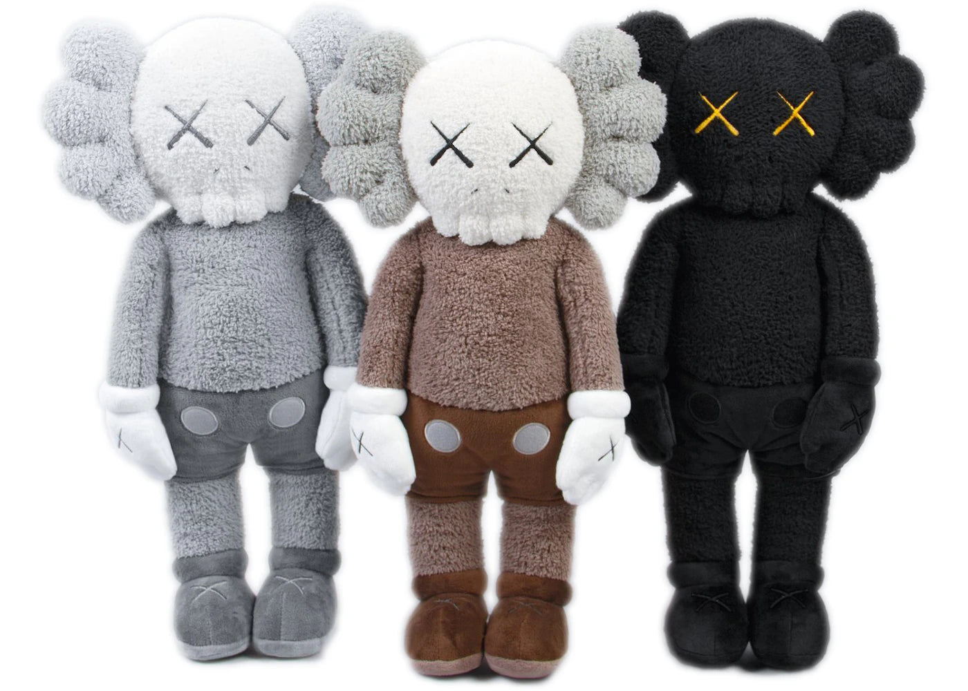 KAWS HOLIDAY Hong Kong Limited 20" Plush Set Multi
