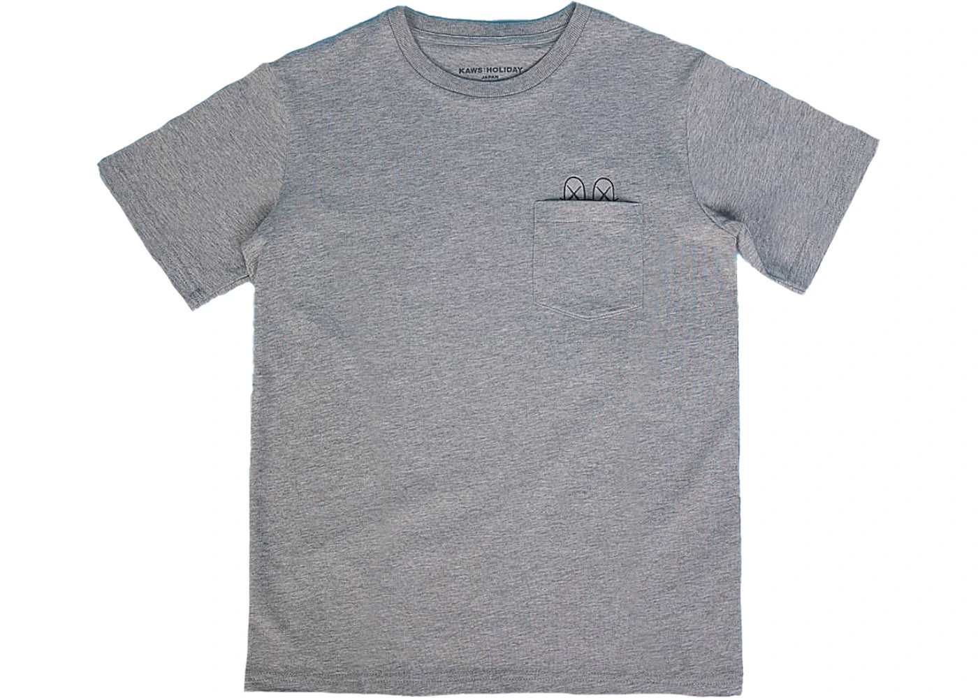 KAWS HOLIDAY JAPAN Pocket T-Shirt Grey