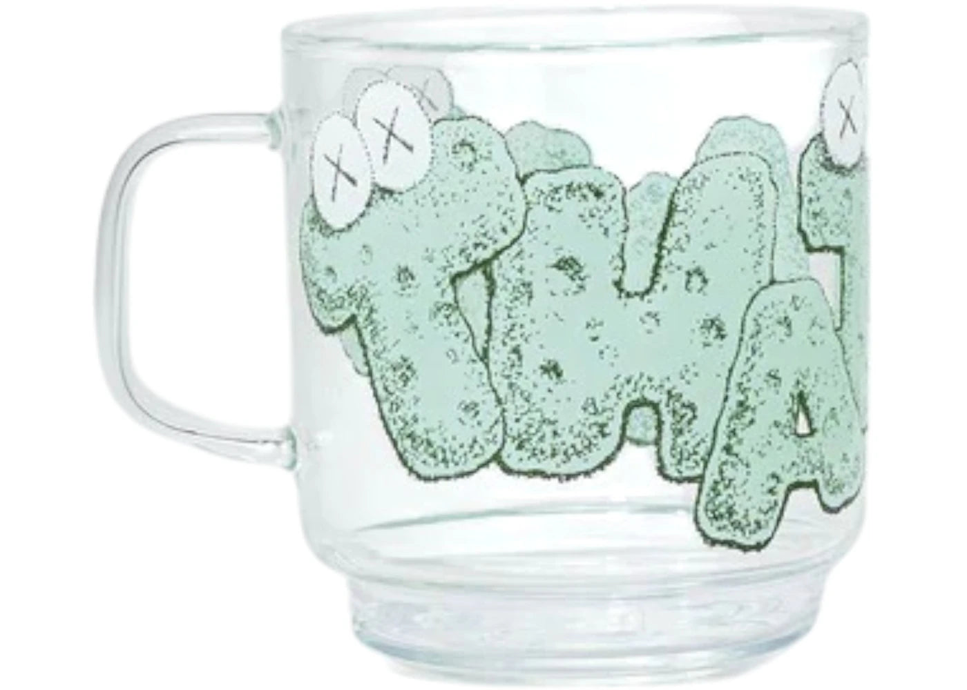 KAWS Holiday Thailand Glass Mug