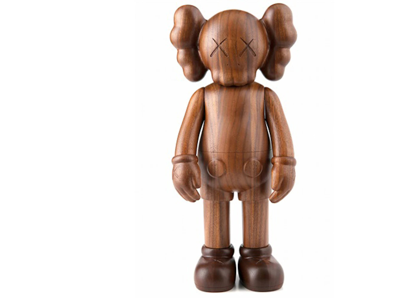 KAWS Karimoku Companion Wooden Figure Brown