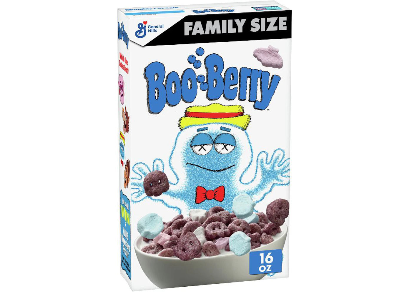 KAWS Monsters Boo Berry Cereal Family Size (Not Fit For Human Consumption)