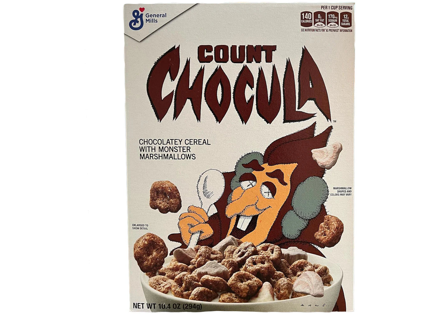 KAWS Monsters Count Chocula Cereal (Not Fit For Human Consumption)