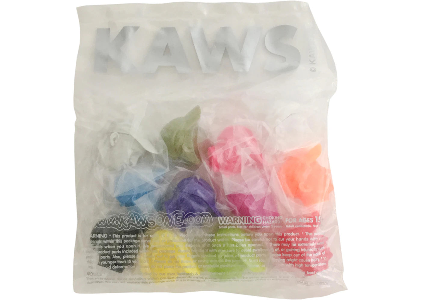 KAWS Permanent Thirty-Three Heads (Set of Twelve) Multi