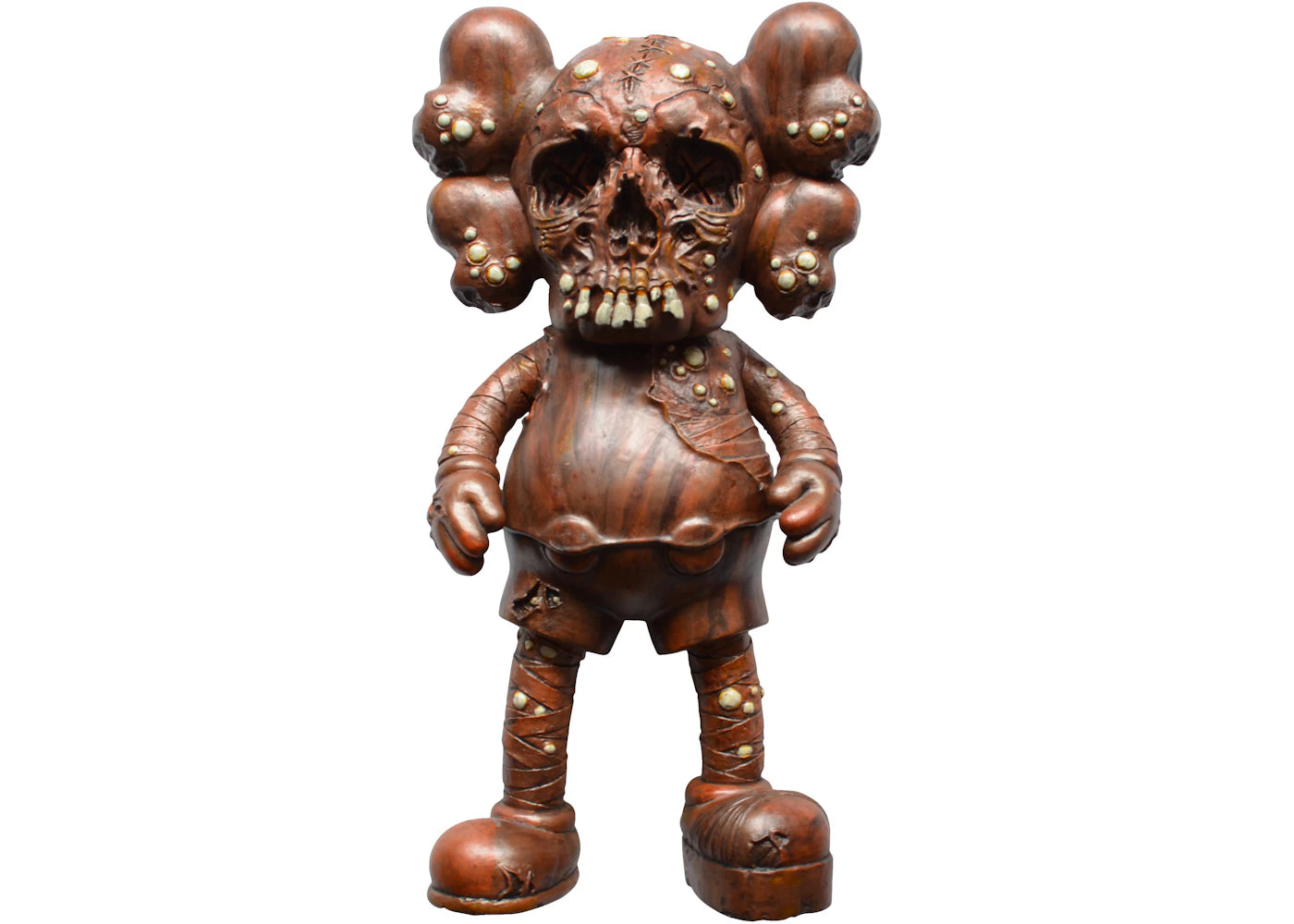 KAWS Pushead Companion Vinyl Figure Bronze