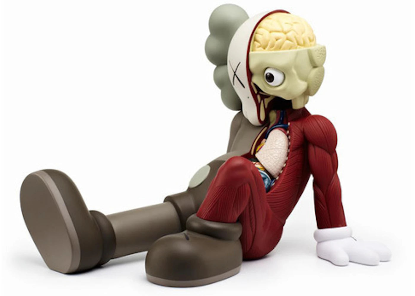 KAWS Resting Place Vinyl Figure Brown