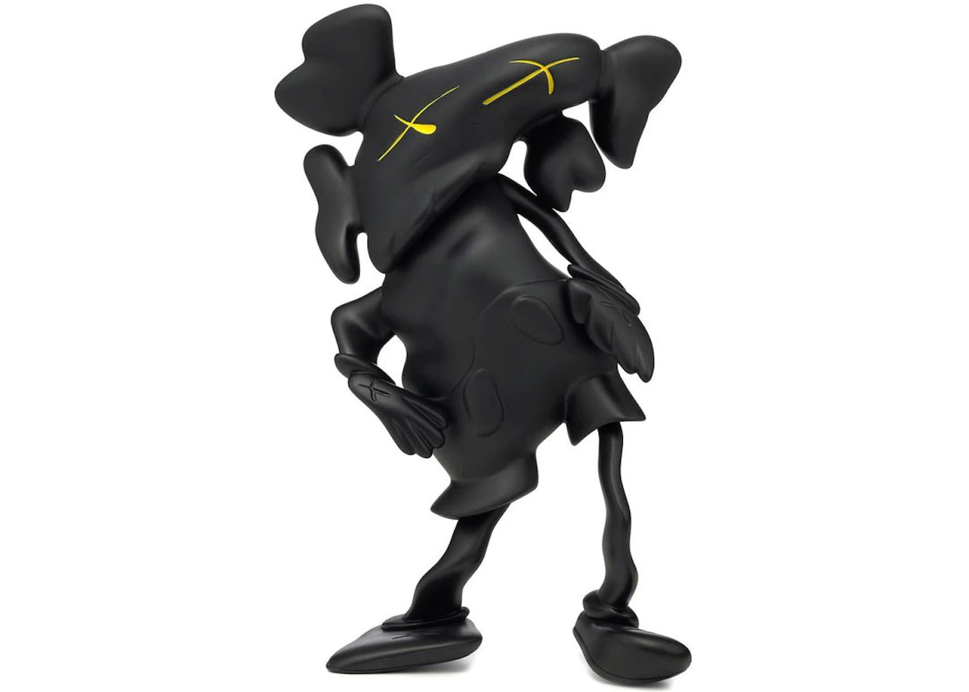 KAWS Robert Lazzarini Companion Vinyl Figure Black