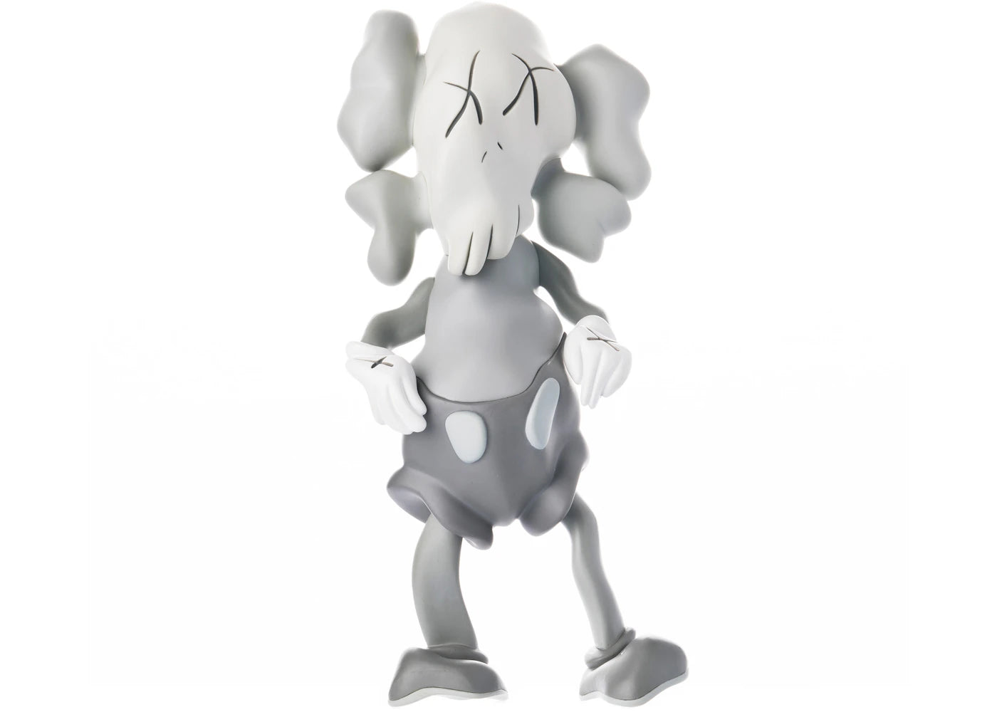 KAWS Robert Lazzarini Companion Vinyl Figure Grey