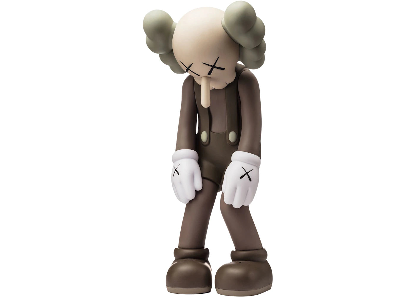 KAWS Small Lie Companion Vinyl Figure Brown