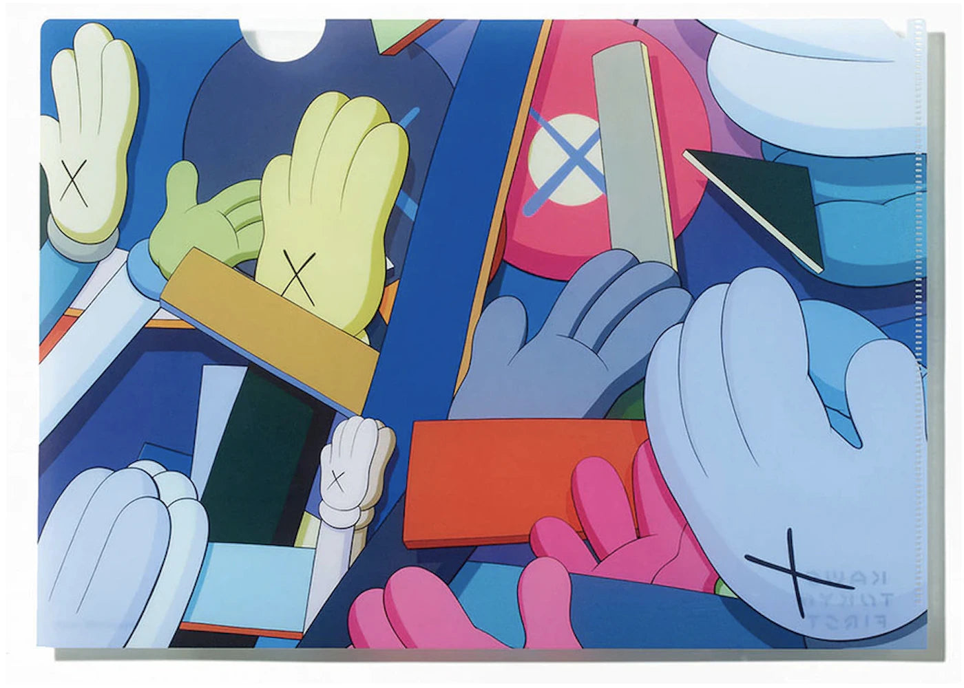 KAWS Tokyo First Clear File Curtains