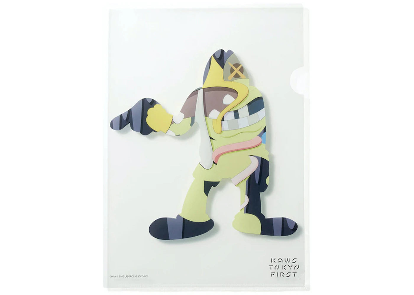 KAWS Tokyo First Clear File Point of Disorder