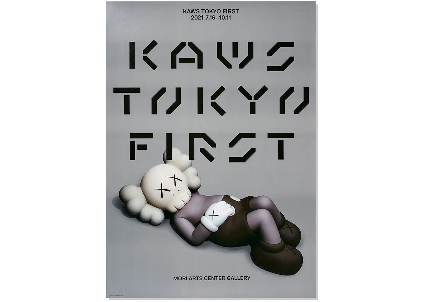 KAWS Tokyo First Holiday Companion Poster